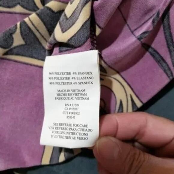 Tiana B. Bohemian Colorblock Shift Midi Dress 10 - Picture 5 of 9